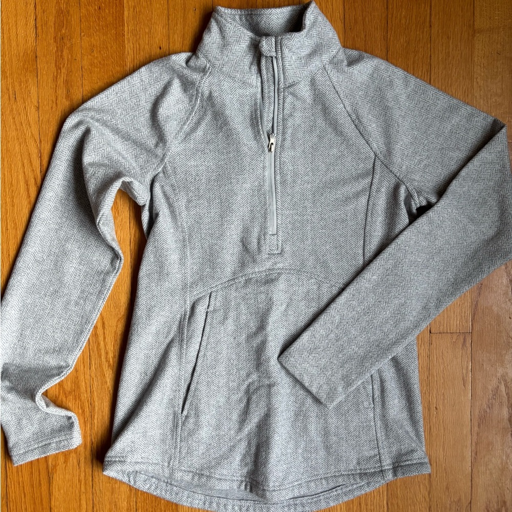 Woman’s XS New Gray Quarter-Zip Pullover